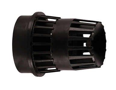 Horizontal flue terminal