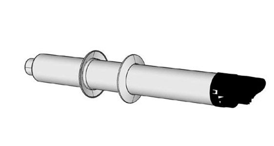 Horizontal flue terminal