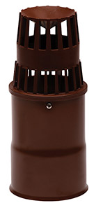 Vertical flue terminal