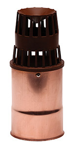 Vertical flue terminal